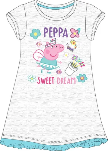 Peppa Pig meisjes nachthemd, grijs