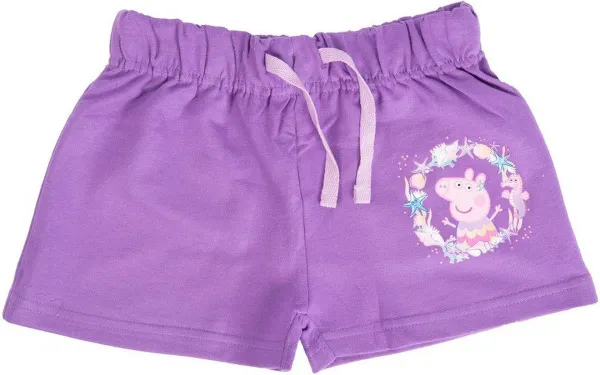 Peppa Pig meisjes short / zomer-broekje, paars