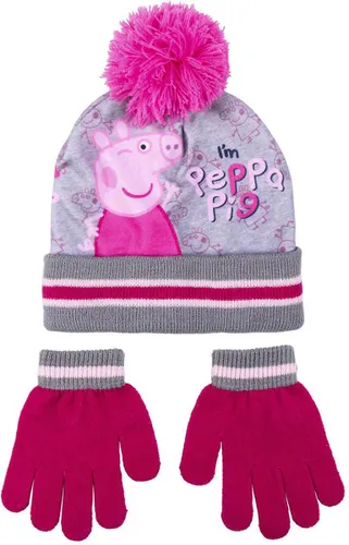 Peppa Pig Winterset Handschoenen Muts - I'm Peppa Pig