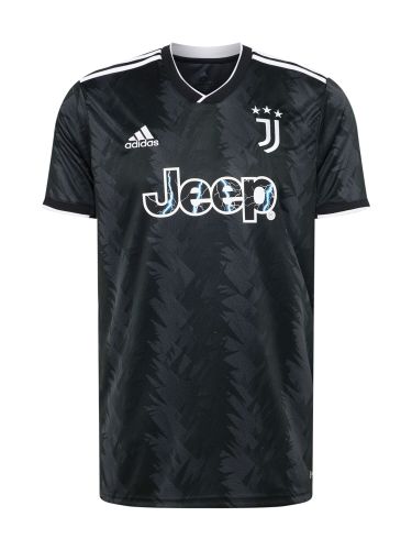 PERFORMANCE Tricot 'Juventus'  aqua / donkergrijs / zwart / wit