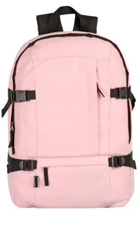Perona 'Basics Pink' rugzak met computervak