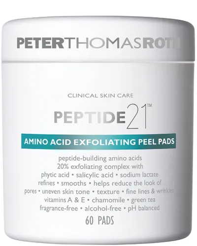 Peter Thomas Roth Peptide 21 AMINO ACID EXFOLIATING PEEL PADS 60 ST
