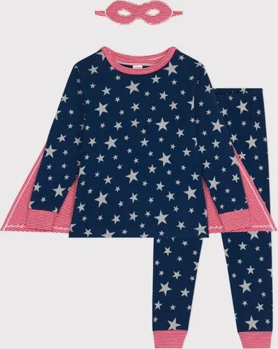 Petit Bateau Glow-in-the-dark pyjama voor kleine meisjes en jongens van katoen Jongens Pyjamaset - Meerkleurig