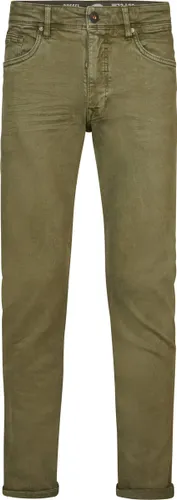 Petrol Industries - Heren Russel Gekleurde Regular Tapered Fit Jeans jeans - Groen