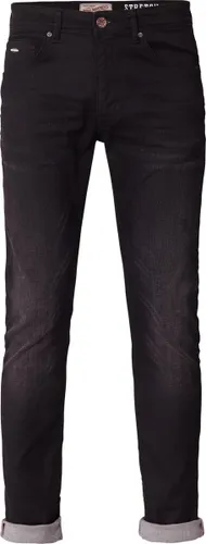 Petrol Industries - Heren Seaham Coated Slim Fit Jeans jeans - Zwart