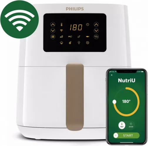 Philips HD9255/30 AirFryer Compact Spectre Connected, 4.1 liter - Wit