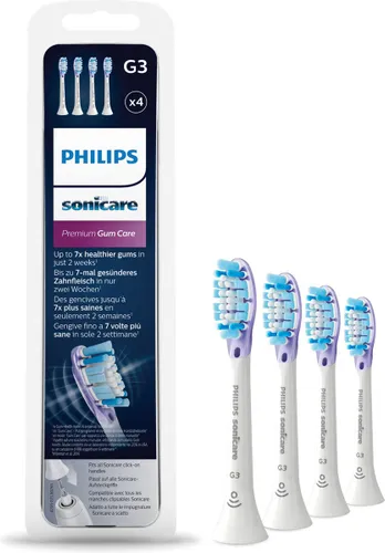 Philips Sonicare AdaptiveClean Gum HX9054/17  - Opzetborstel - 4 stuks