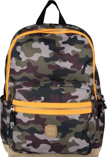 Pick & Pack Camo Backpack L camo green