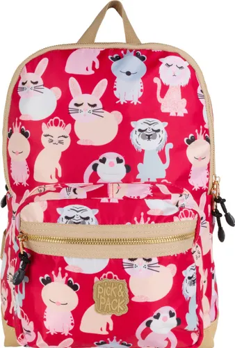 Pick & Pack Sweet Animal Backpack M / Rosa