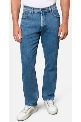 Pierre Cardin Dijon Comfort Fit Jeans blauw, Effen