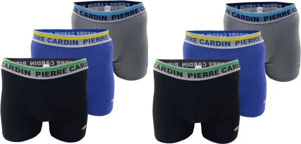 Pierre Cardin - Heren Boxershorts 6-Pack - multi - katoen