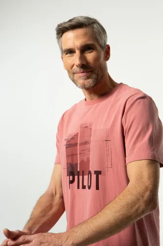 Pilot t-shirt roze