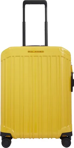 Piquadro Handbagage Harde Koffer / Trolley / Reiskoffer - 55 x 40 x 20 cm - PQ Light Special 2 - Geel