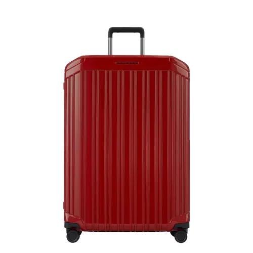 Piquadro PQ-Light Large Trolley red Harde Koffer