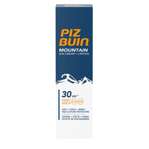 Piz Buin Productserie Montagne Tube zonnebrandcrème IP30