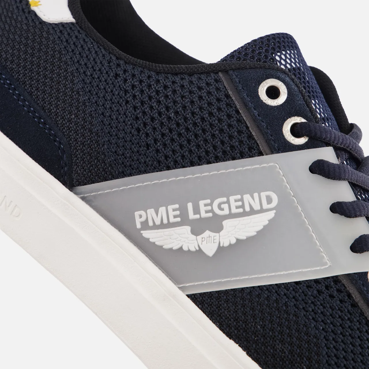 PME Legend Avizer Sneakers blauw Textiel