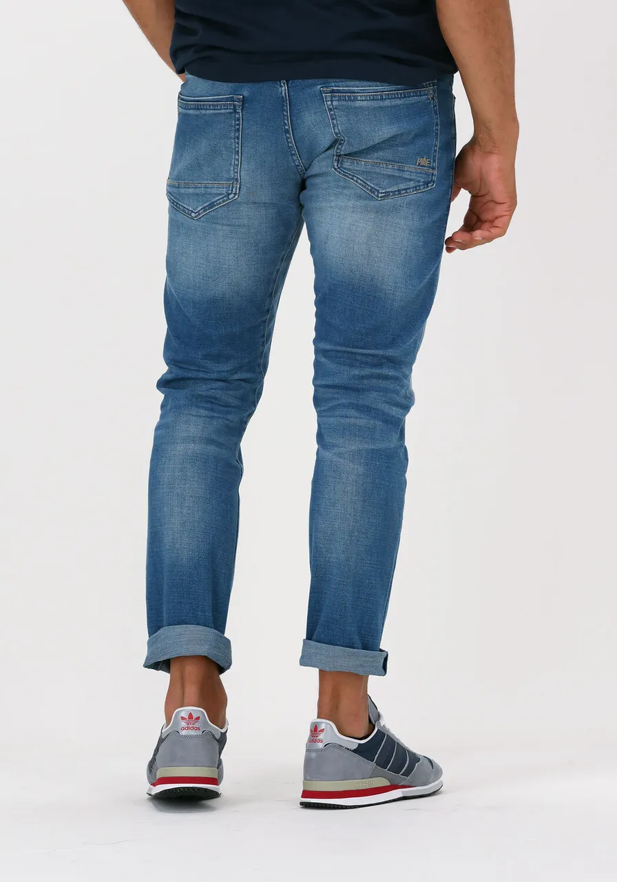 PME LEGEND Heren Jeans Tailwheel Soft Mid Blue - Donkerblauw