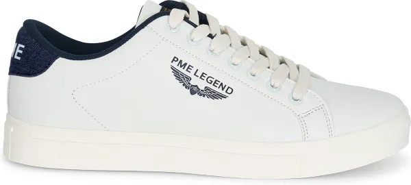PME Legend - Heren Sneakers Aerius White/Denim - Wit