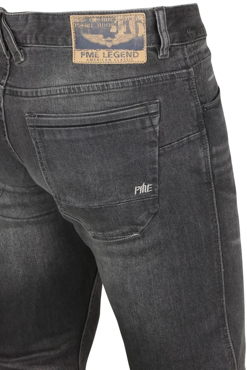 PME Legend Nightflight Jeans Stone Mid Grey - maat W 31
