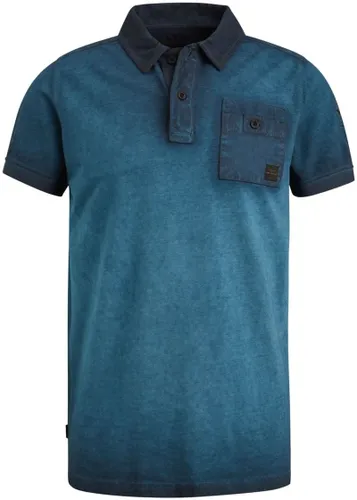 PME Legend Poloshirt Vintage Donkerblauw