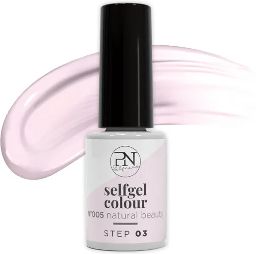 PN Selfcare 'N5 Natural Beauty' Roze Gellak - Vegan & Hema Vrij - 21 Dagen Effect - Gelnagellak voor UV/LED Lamp - 6ml