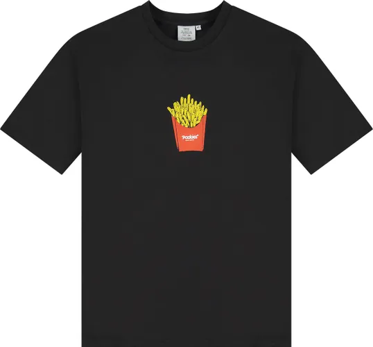 Pockies - Fries Tee Black - T-shirts