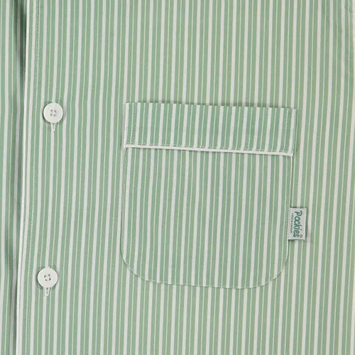 Pockies - Green Doubles Pyjama Shirt - Pyjama Shirts