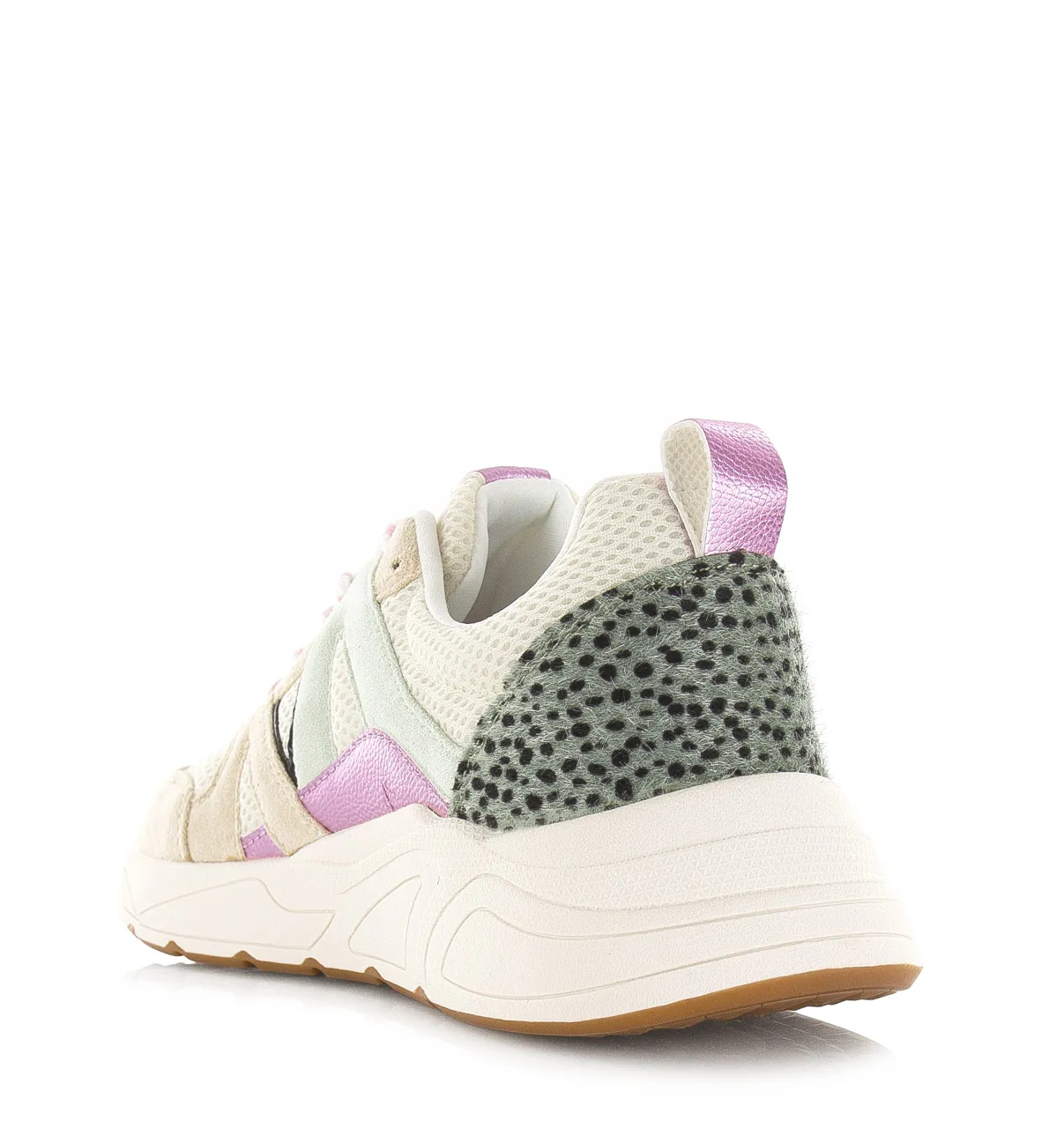 Poelman C18582x9psh23 /pink/green lage sneakers dames