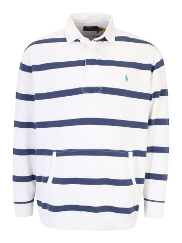 Polo  Big & Tall Sweatshirt  donkerblauw / wit