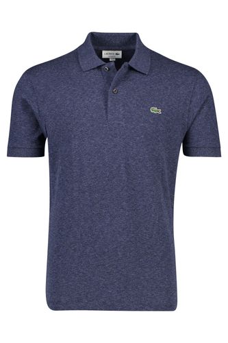 Polo donkerblauw gemeleerd Lacoste Classic Fit