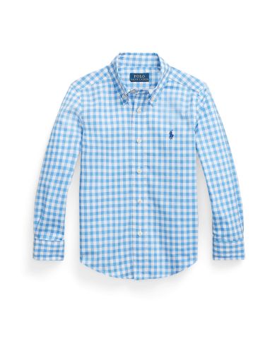 Polo  Overhemd  blauw / wit
