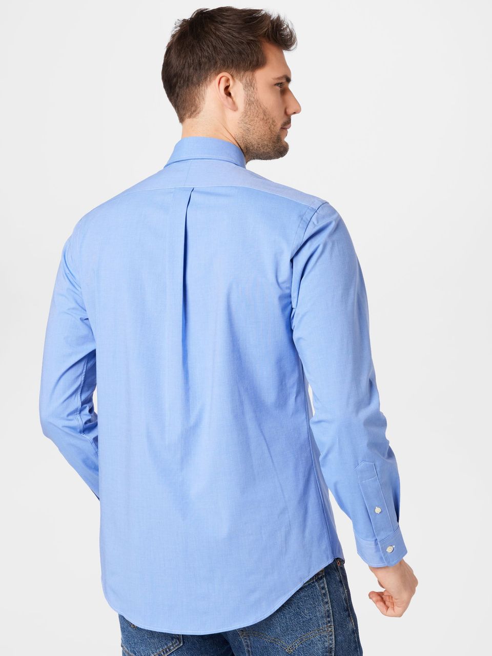 Polo  Overhemd  lichtblauw