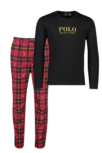 Polo Ralph Lauren pyjama geprint 100% katoen zwart