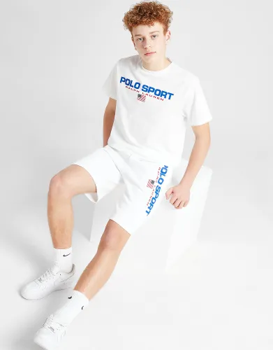 Polo Ralph Lauren Sport Logo Shorts, White