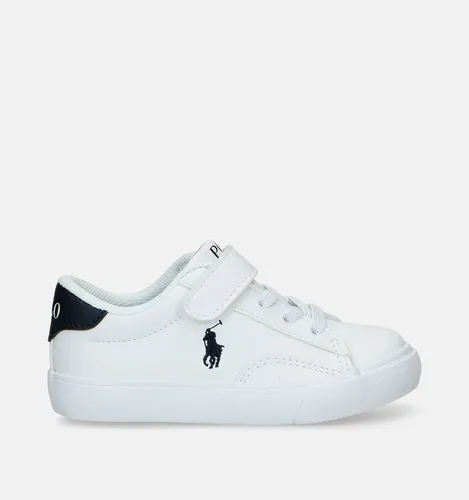 Polo Ralph Lauren Theron Witte Schoenen met elastiek