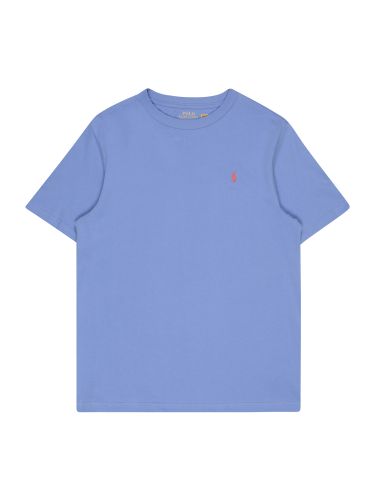 Polo  Shirt  azuur / koraal