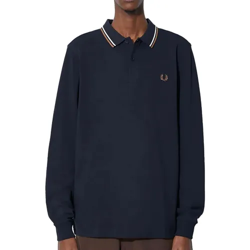 Polo Shirt Korte Mouw Fred Perry Fp Ls Twin Tipped Shirt