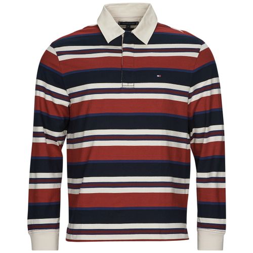 Polo Shirt Lange Mouw Tommy Hilfiger NEW PREP STRIPE RUGBY