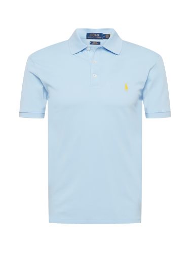 Polo  Shirt  lichtblauw / geel
