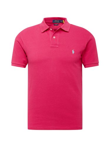 Polo  Shirt  lichtblauw / pink