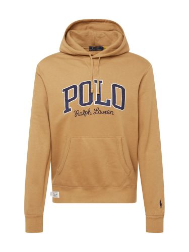 Polo  Sweatshirt  camel / navy / wit
