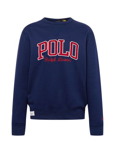 Polo  Sweatshirt  marine / rood / wit