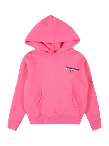 Polo  Sweatshirt  navy / pink / wit