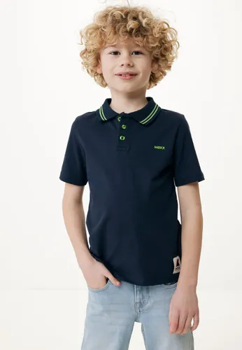 Polo With Tipping Jongens - Navy