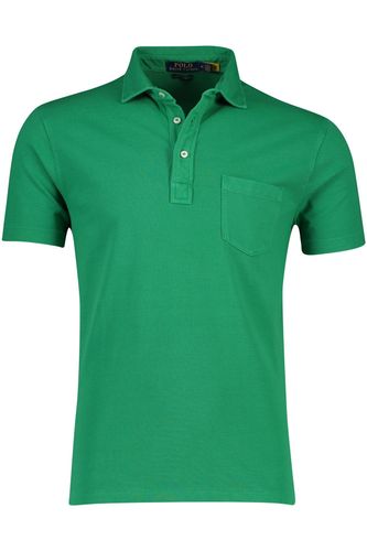 Poloshirt Ralph Lauren groen Costum Slim Fit