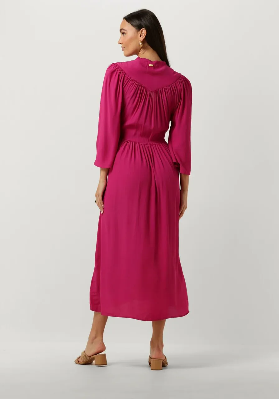 POM AMSTERDAM Dames Kleedjes Imperial Fuchsia Dress - Roze