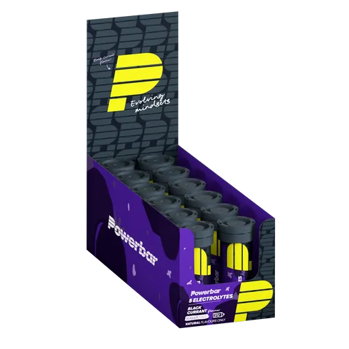 PowerBar 5 Electrolytes Black Currant Bruistabletten Voordeelverpakking