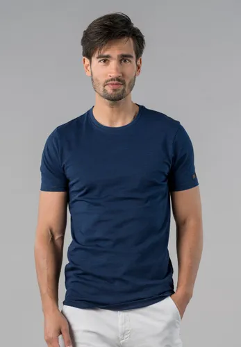 Presly & Sun Heren - T-Shirt - Blauw - L - Cary