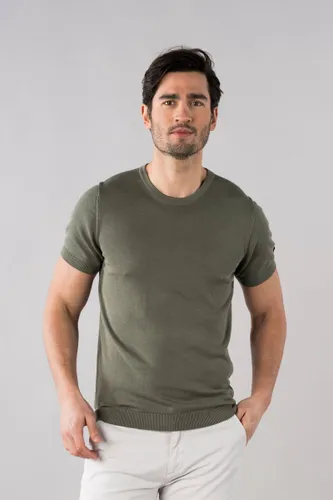 Presly & Sun Heren - T-Shirt - Donker Groen - XL - Sem
