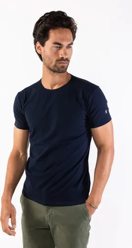 Presly & Sun Heren - T-Shirt - L - Donkerblauw - James